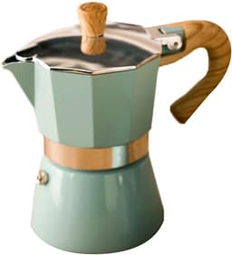 Cosensi - Aluminium Moka Espresso Koffiezetapparaat Percolator 150/300ml, Kachel Top Pot, Thuiskantoor, Hot Coffeepot — thumbnail 3