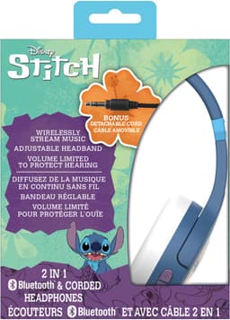 Stitch - draadloze kinderkoptelefoon - met volumebegrenzing - lange speeltijd - met extra audiokabel - bluetooth — thumbnail 4
