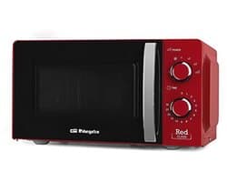Magnetron 20L Capaciteit met 6 Niveaus, Timer en Ontdooi Programma - 700W, Rood