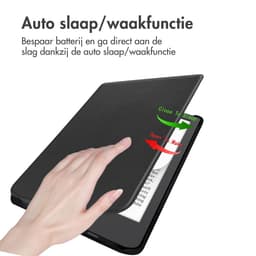 Ereader Hoes - Geschikt voor Pocketbook Verse/Pocketbook Verse Lite/Pocketbook Verse Pro/Vivlio Light/Vivlio Light HD - Zwart — thumbnail 2
