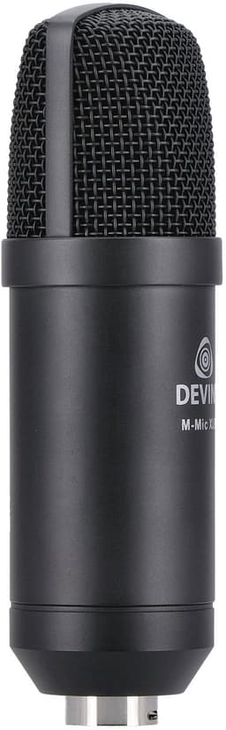Condensatormicrofoon - incl. shockmount, kabel, statief - Met gratis lessen - Zwart - Devine M-Mic XLR BK — thumbnail 2