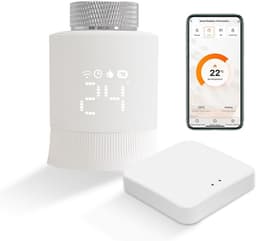 Slimme Zigbee Radiatorthermostaat met Hub voor Programmeerbare Verwarmingsregeling — thumbnail 1