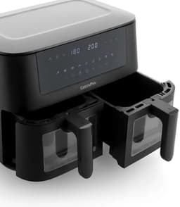 GreenPan Bistro AirFryer DUAL XL 4L + 4L + 8delig Bak set PFAS-vrij — thumbnail 2