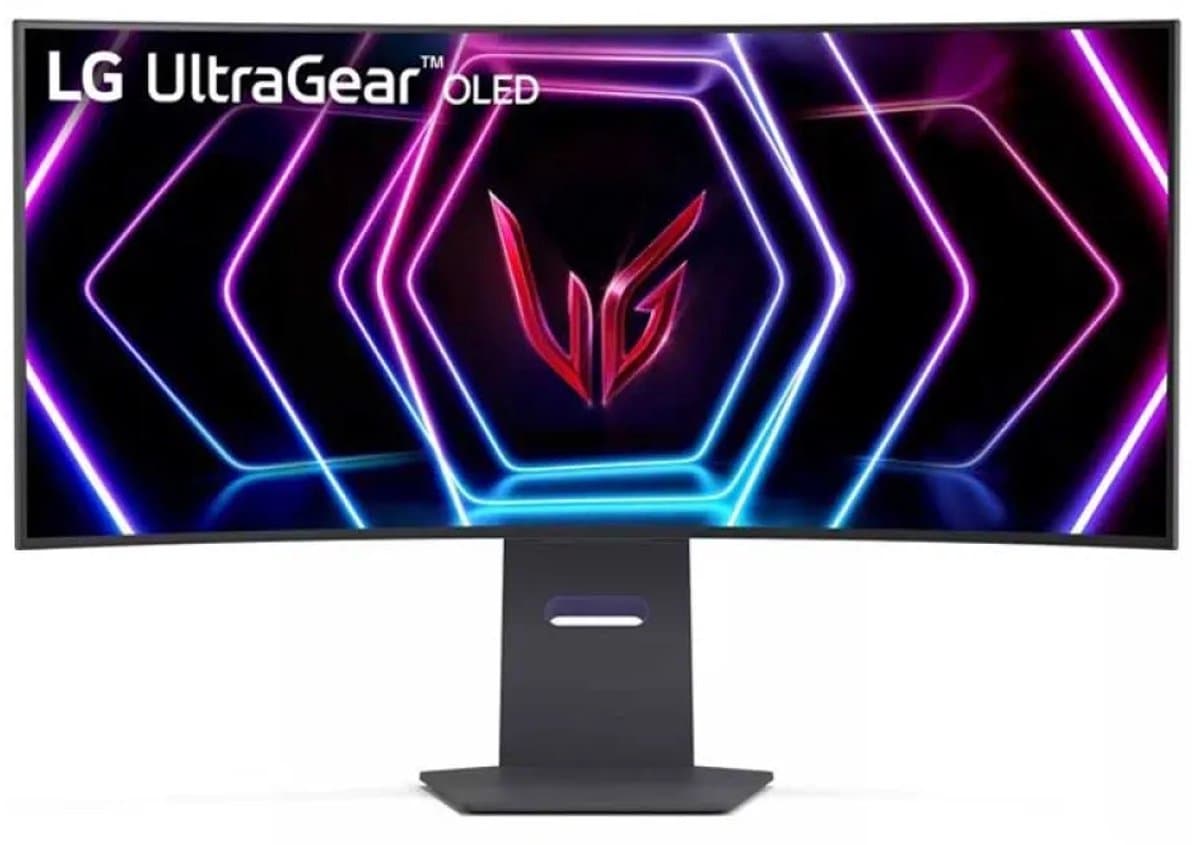 LG UltraGear OLED 39GS95QE-B - Curved Ultrawide Gaming Monitor - 240hz - 39 inch — afbeelding 1