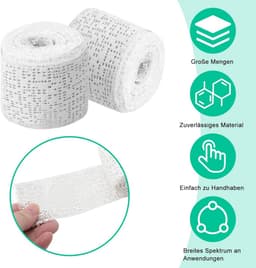 12 Rollen Gipsverband voor Knutselen en Modelleren, Sneldrogend — thumbnail 5