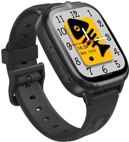 Mayni SmartWatch 4G - Smartwatch Kinderen - GPS Horloge Kind - GPS Tracker - Bellen/Videobellen - SOS - SIM - Waterdicht - Zwart — thumbnail 3