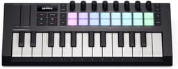 Novation Launchkey Mini 25 MK4 - Compacte MIDI Keyboard Controller - 25 Mini-Toetsen - 16 FSR Pads - OLED Display - USB — thumbnail 3