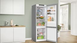 Bosch Serie 6 KGN49LBCF koel-vriescombinatie Vrijstaand 440 l Zwart — thumbnail 4