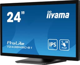 iiyama ProLite T2438MSC-B1 computer monitor 60,5 cm (23.8") 1920 x 1080 Pixels Full HD LED Touchscreen Zwart — thumbnail 2