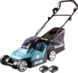 Makita DLM 432 F2 accu-grasmaaier 36 V (2x 18 V) 43 cm + 2x accu 3,0 Ah - zonder oplader — thumbnail 2