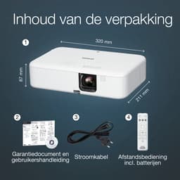 Epson EpiqVision Flex CO-FH02 - Full HD Beamer - 3000 lumen — thumbnail 2