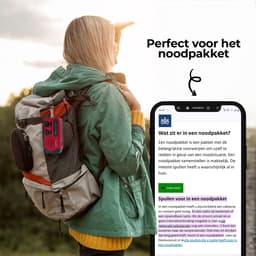 Denver Noodradio - Powerbank Zonneenergie - FM Radio - Noodpakket - Zaklamp - Opwindbaar - SOS Knop - Solar powerbank - SCR2010 — thumbnail 2