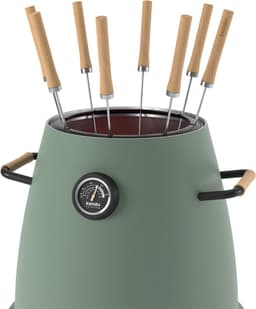 Kandu Cooking 41 kooksysteem - Jungle Green - Vertical Cooking barbecue - Ø58 x H95 cm — thumbnail 4