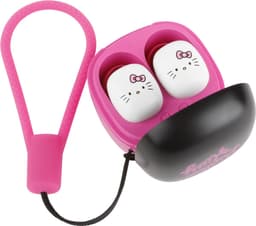 Hello Kitty - draadloze oordopjes - oplaadcase - karabijnhaak — thumbnail 3