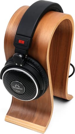 Koptelefoon Houder - Houten Koptelefoonhouder - Universele - Standaard voor koptelefoon - Luxe Headset Stand Universeel - Premium - Ergonomische Holder voor gaming headset — thumbnail 3