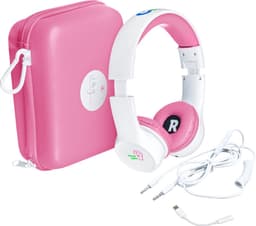 Clevy Hearsafe (Max 85 dB) - Koptelefoon voor kinderen met case en USB-C adapter - Roze - Ontworpen voor de schoolklas - Kids Headphone - Headset — thumbnail 1