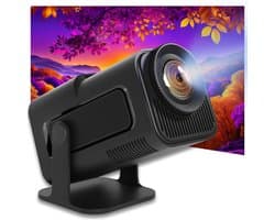 Kleine Smart Projector met Korte Afstand voor Mobiele Telefoon - LED Beamer en Android TV Mini Beamer