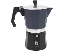 Bo-Camp - Industrial - Percolator - Hudson - Aluminium - Blauw - 9 Kopjes