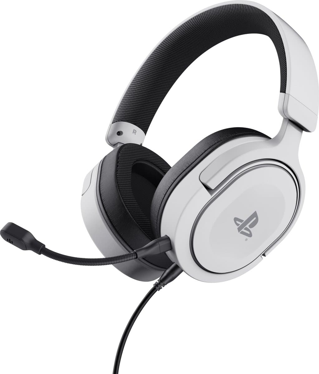 Trust GXT498W Forta - Licenced Gaming Headset - Geschikt voor Playstation 5 - PS4/PS5 - Wit — afbeelding 1