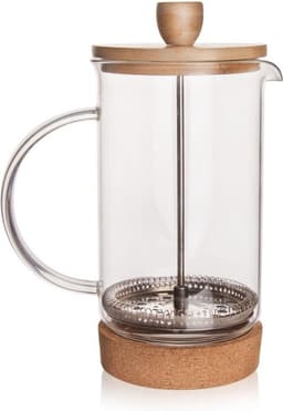 Cafetiere Glas 400 ml - French Press Koffiezetapparaat - Koffiemaker - Koffie - Koffiepot - Theepot — thumbnail 5