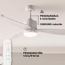 Jata JVTE4231 plafondventilator met verlichting- tot 25m2 - afstandsbediening - timer - 3 licht instellingen — thumbnail 2