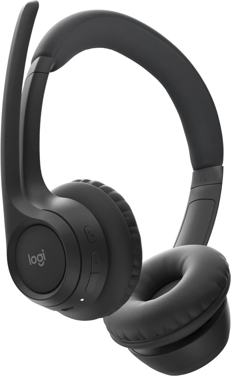 Logitech Zone 300 - Draadloze Headset - Bluetooth - Zwart — afbeelding 1