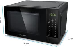 Esperanza EKO009 magnetron Zwart Solo-magnetron Aanrecht 20 l 700 W — thumbnail 4
