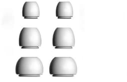 S,M,L Oordopjes voor Apple Airpods Pro - Airpods Pro tips - Airpods Pro vervanging tips - 3 paar oordopjes voor Airpods Pro - Small, medium, Large/ Wit — thumbnail 1