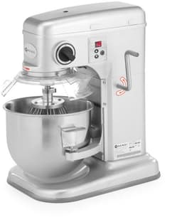 HENDI Planeetmixer – 7L – Zilver – 3 snelheden – Veiligheidsfuncties – Digitaal bedieningspaneel — thumbnail 4