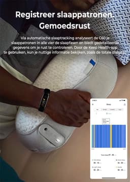 Evy24 Activity Tracker Amoled - Stappenteller - Bloedruk - Hartslagmeter - Slaapmonitor - Saturatiemeter – Sporthorloge - Smartwatch - Activity Tracker - Blauw — thumbnail 5