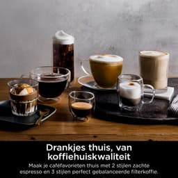 Ninja Luxe Café Essential 2-in-1 Espressomachine en Filterkoffiezetapparaat met Melkopschuimer - ES501EU — thumbnail 5