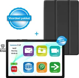 SeniorenTAB tablet Plus Voordeelpakket - Op basis van Samsung - 64GB - Wifi - 11 inch - inclusief beschermhoes — thumbnail 1