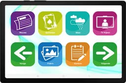 SeniorenTAB tablet Plus - Op basis van Samsung A9+ Wifi - 11 inch - Zwart — thumbnail 3