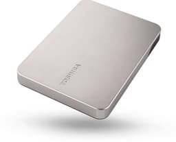 Toshiba Canvio Flex 2TB - Vaste schijf - extern - (draagbaar) - 2.5" - 2 TB - 5.0 Gbit/s - USB 3.2 Gen 1, USB 2.0 - zilver — thumbnail 1