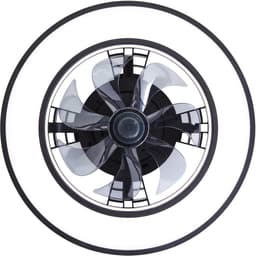 Brilliant Mondello - Plafondventilator - Met verlichting - Ø 41,5 cm - LED 26W - Wit en RGB kleuren - Dimbaar - Zwart - Zeer stil — thumbnail 4