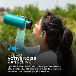 JLAB Jbuds Sport ANC 4 In-ear Draadloze sport-oordopjes Met Noise-cancelling Teal — thumbnail 2