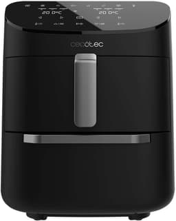 Cecofry FoodCourt Dubbele Airfryer XXL - Airfryer & Oven - 11 Liter - Stacked - 8 Bakprogramma's - Grill, App en meer functies — thumbnail 1