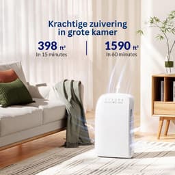 CRLYN® Air Purifier - Luchtreiniger - Luchtbevochtiger - Wit — thumbnail 5