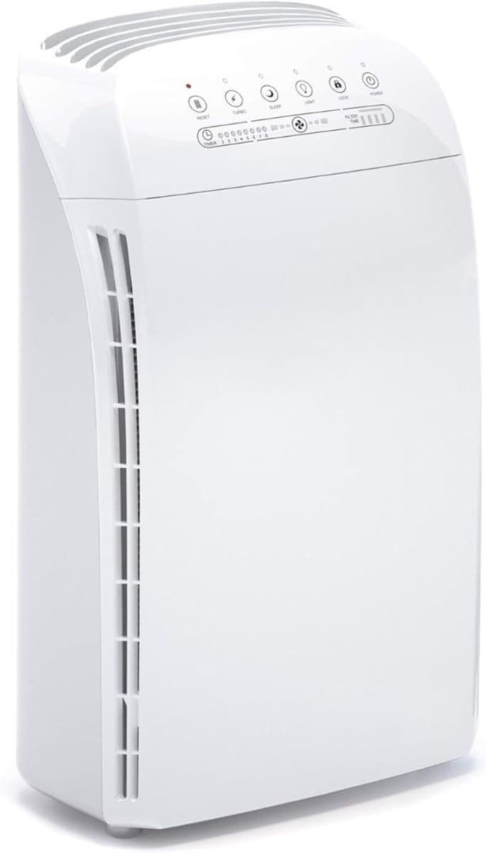 CRLYN® Air Purifier - Luchtreiniger - Luchtbevochtiger - Wit — afbeelding 1