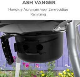alpina Barbecue - Kogelbarbecue - BBQ - met Deksel - Ø 45 cm - Houtskool — thumbnail 2