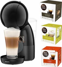 Krups NESCAFÉ Dolce Gusto Piccolo XS KP1A35 - Inclusief Try Out Multi Pack Voor 40 Kopjes - Zwart — thumbnail 1