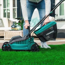 Grasmaaier 1300W met Grastrimmer 300W - Complete Set voor Efficiënt Grasonderhoud — thumbnail 3