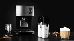 Cecotec Power Instant-ccino Halbautomatische Espressomaschine, Milchtank, Cappuccino in einem Schritt, 20 bar Druck und Thermoblocksystem, Edelstahl — thumbnail 4