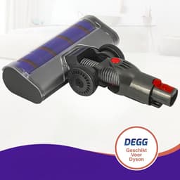 DEGG - 2-Delige stofzuiger set - Geschikt voor Dyson - Stofzuigermond + Steel (oranje/koper) - Passend op: V11, V15, V7, V8 en V10 — thumbnail 2