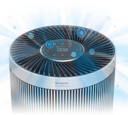 Winix T800 Wifi - Slimme Luchtreiniger met vervangbaar 3-in-1 Hepa filter + PlasmaWave Technologie - Cadr 500m³ p/u en tot 120m² - Getest en Gecertificeerd op Hooikoorts, Allergie en Fijnstof - Winix Smart App, Google Assistant, Amazon Alexa — thumbnail 4