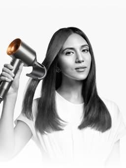 DYSON Supersonic Straight + Wavy Blue/Copper Föhn Blauw — thumbnail 3