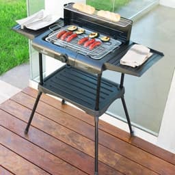Excellent Electrics Elektrische Barbecue - Grilloppervlak (LxB) 36x24 cm - 2000W - Zwart — thumbnail 4