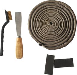 BBQNOVATION Kamado Vilt Glasvezel – Fiberglass Gasket Afdichtingsset met 3M Tape – Hittebestendig Pakkingband – Geschikt voor Big Green Egg, Kamado Joe, The Bastard & Grill Guru — thumbnail 2