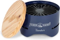 Feuerhand Tafel Grill Tamber - Blauw - 20x20x14cm - Modern — thumbnail 5