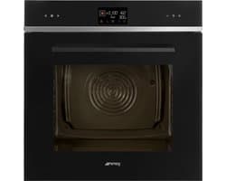 SMEG SO6402M2B - Inbouwcombi-oven - Magnetron - Selezione - Galileo SpeedwaveXL - 68 liter - 3000 W - Zwart